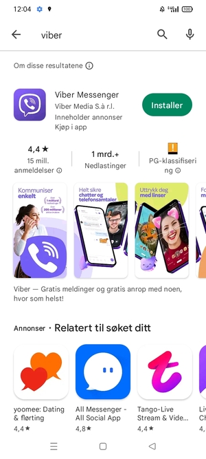 Velg app