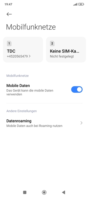 Wählen Sie Public
