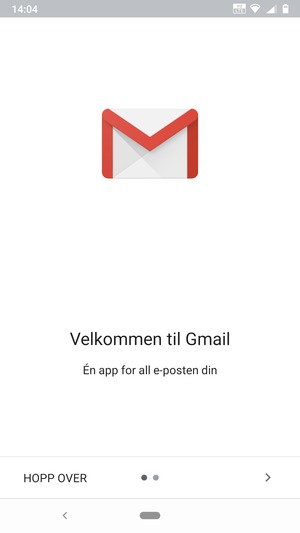 Velg NESTE