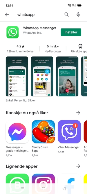 Velg app