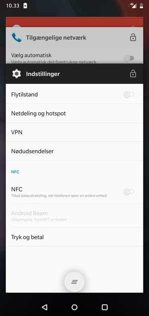 Vælg Slet-ikonet for at lukke alle åbne apps