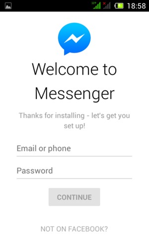Your app is ready to use