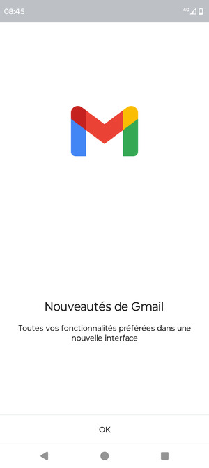 Sélectionnez OK