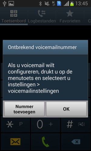 Selecteer Nummer toevoegen