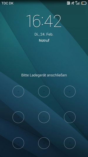 Ihr Handy ist jetzt mit einer Bildschirmsperre gesichert