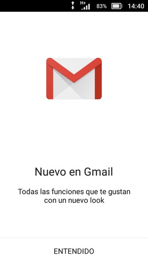 Seleccione ENTENDIDO