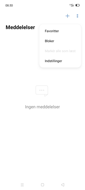 Vælg Indstillinger