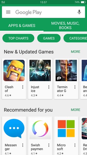 Select the Search bar