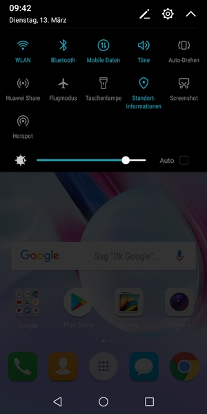 Schalten Sie WLAN und Bluetooth aus
