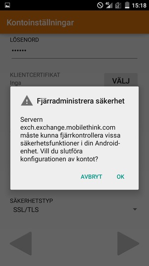 Välj OK
