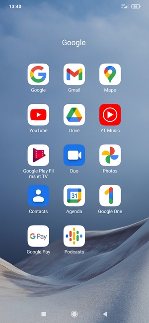Sélectionnez Gmail