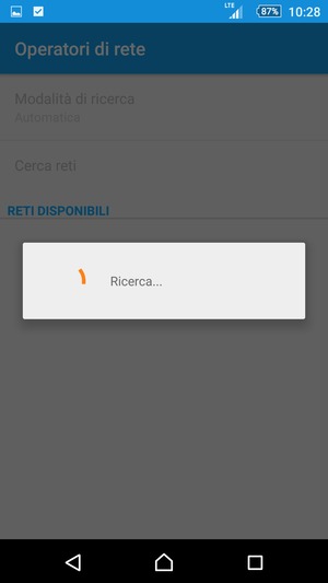 Attendi il completamento della ricerca