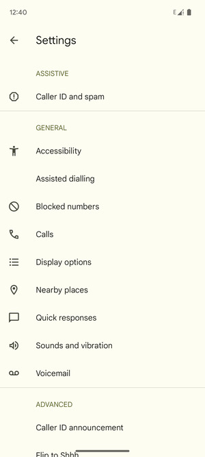 Select Voicemail