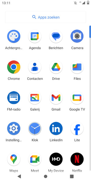 Selecteer Instellingen