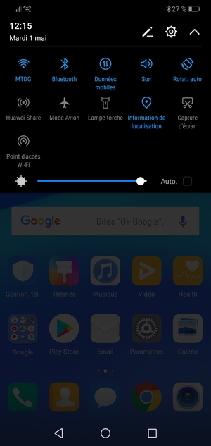 Désactiver le Wi-Fi et le Bluetooth