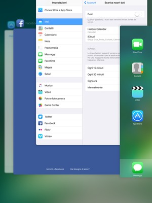 Scorri verso l'alto le app per chiuderle. Ciò ti farà risparmiare batteria.