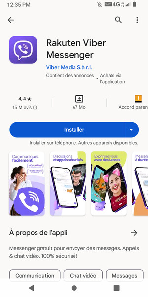 Sélectionnez Installer