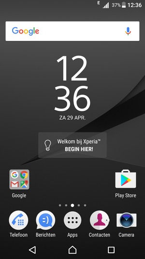 Selecteer Apps