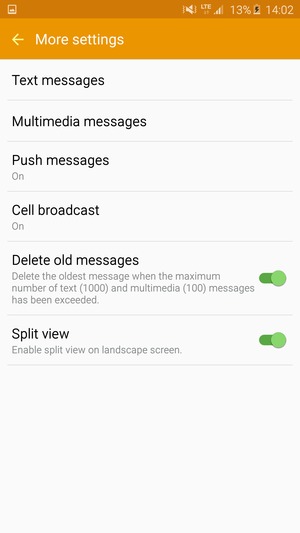 Select Text messages