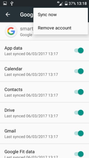 Select Sync now
