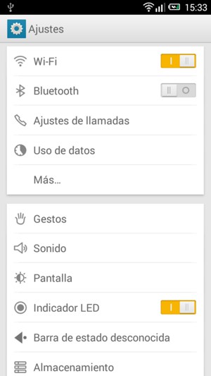 Seleccione Más...