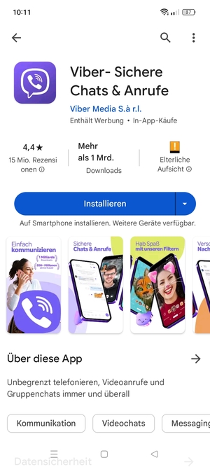 Wählen Sie Installieren