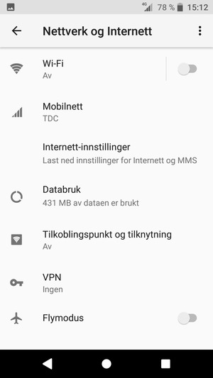 Velg Mobilnett