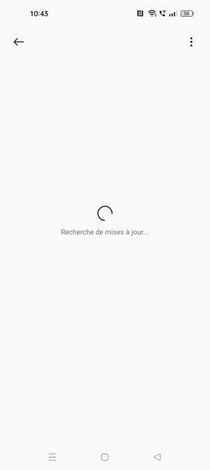 Veuillez attendre la fin de la recherche
