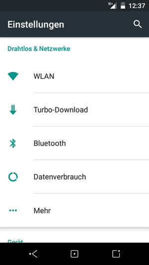 Wählen Sie Mehr