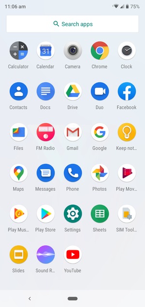 Scroll to and select Settings