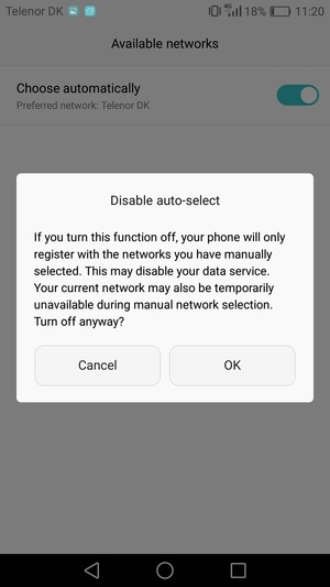 Select OK