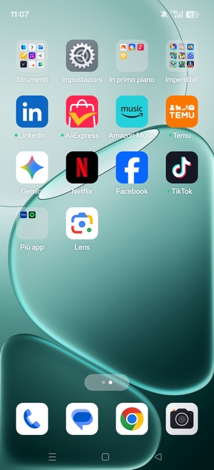 Seleziona Impostazioni