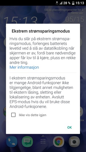 Velg OK