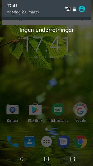 Aktiver topmenuen igen