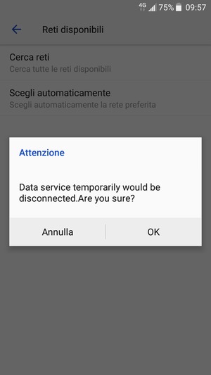 Seleziona OK