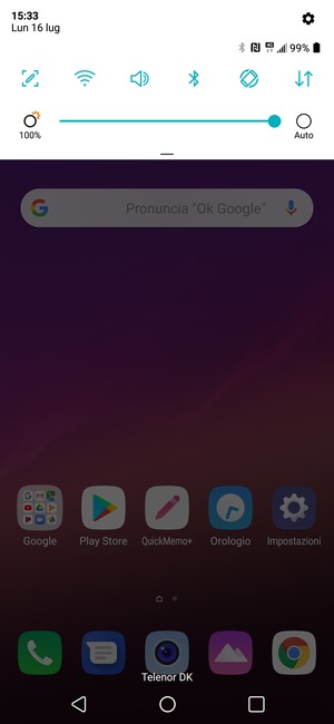 Spunta la casella di controllo Auto