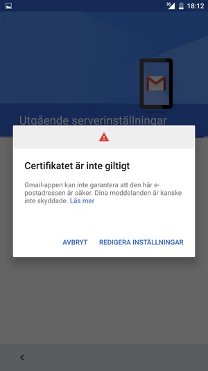 Välj REDIGERA INSTÄLLNINGAR