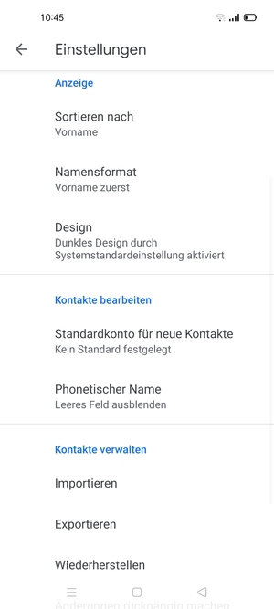 Wählen Sie Importieren