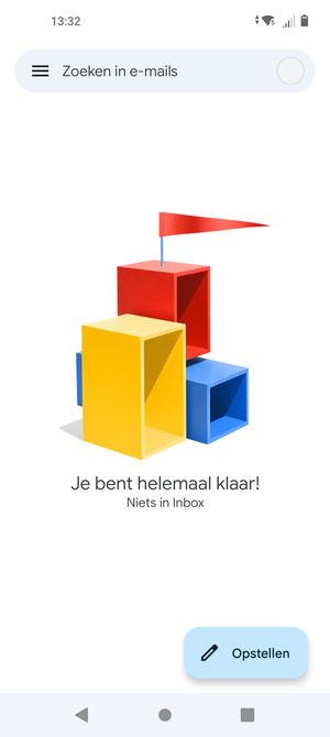 Uw Gmail is klaar voor gebruik