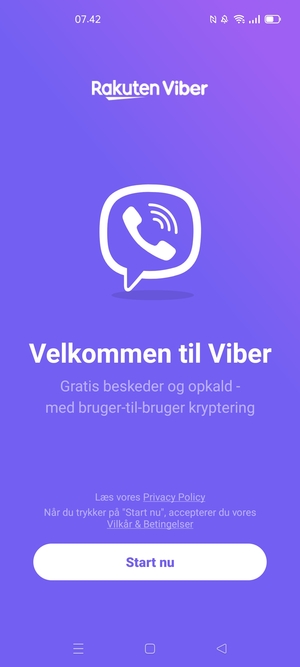 Din app er klar til brug