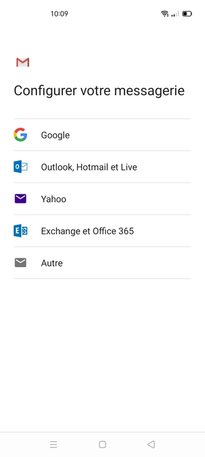 Sélectionnez Autre