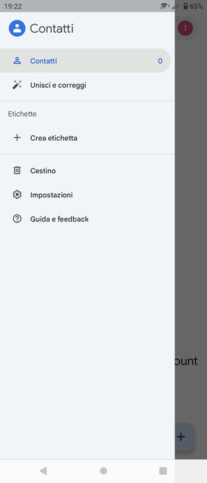 Seleziona Impostazioni