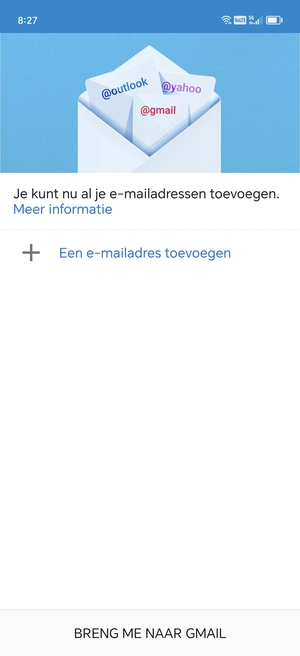Selecteer Een e-mailadres toevegen