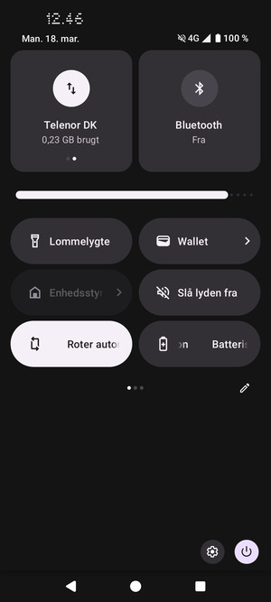 Swipe til venstre