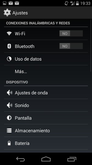 Seleccione Más...