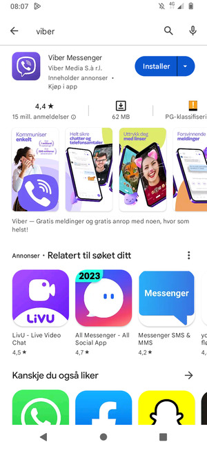 Velg app