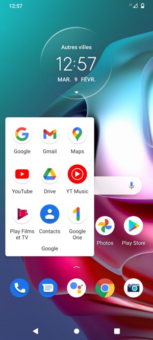 Sélectionnez Gmail