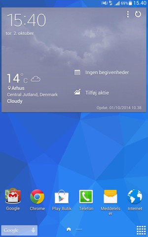 Vælg Apps