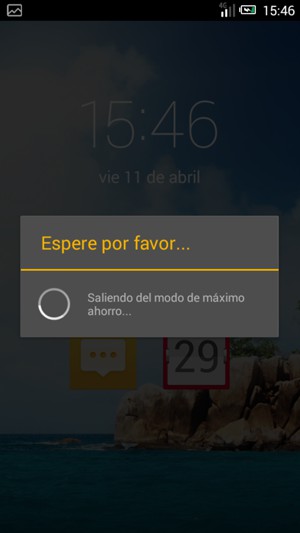Espere a que finalice el proceso