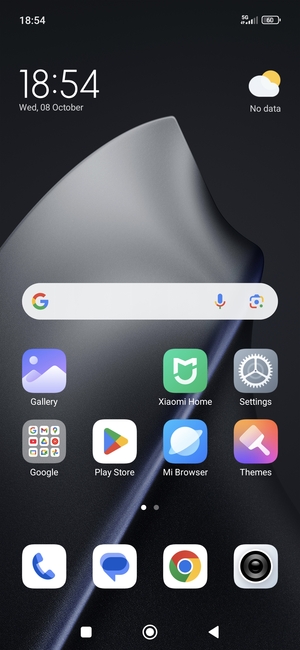 Select Settings